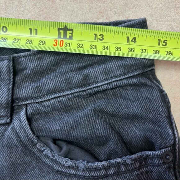 Dynamite Claudia Mom Ultra High Rise Black Denim Ankle Jeans - Picture 11 of 14